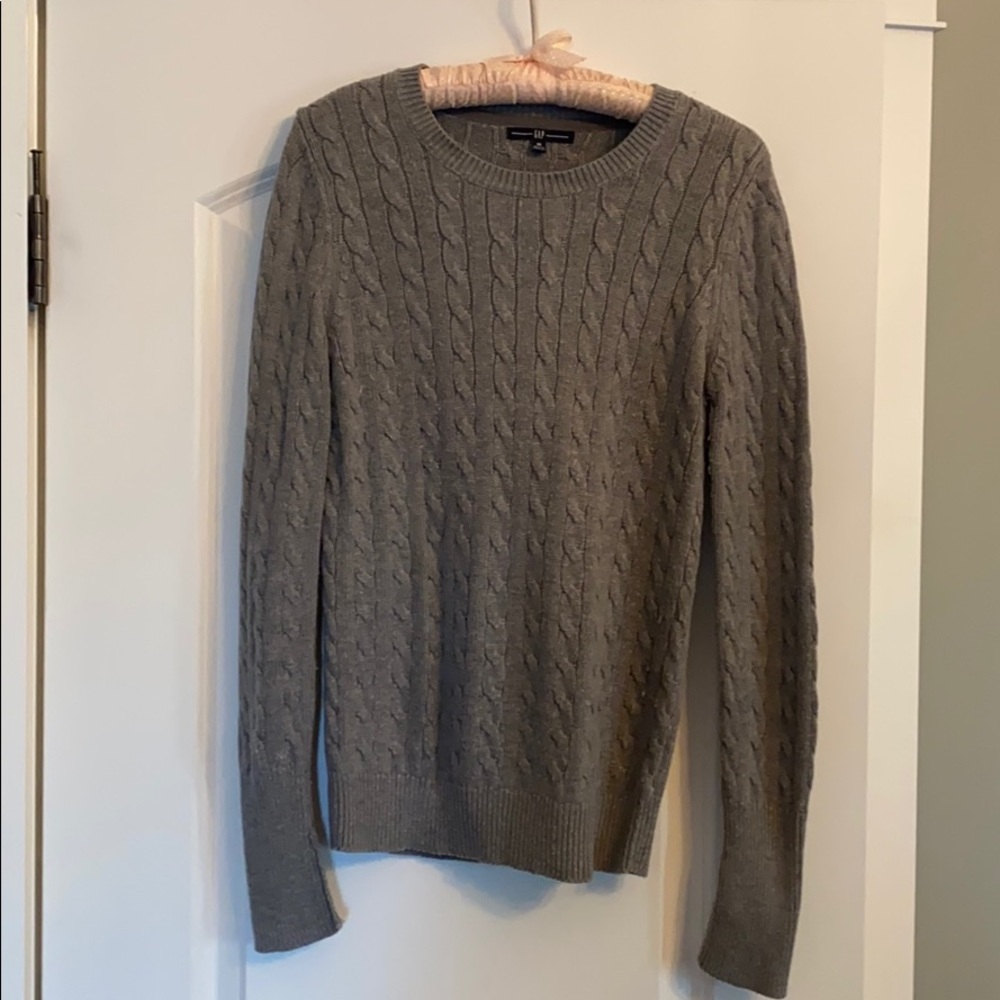 Gray sweater